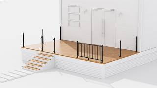 How to Install Guwezoy 36in Aluminum Deck Railing Kit | DIY Modular Railing Installation Guide