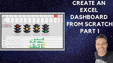 Create an Interactive Excel Dashboard from Scratch - Part 1