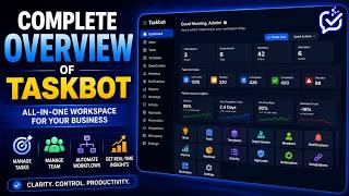 TaskBot Complete Tutorial 2026 | Full Dashboard Walkthrough for Beginners