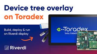 Building device tree overlays on Toradex for Riverdi displays