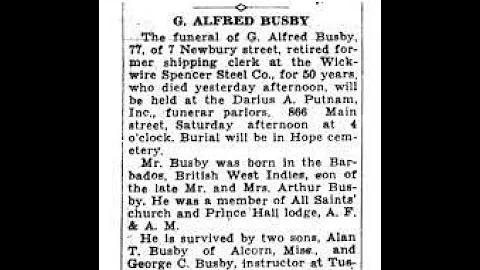 Jennie Clough Busby, Worcester's 1st Black Schoolt...