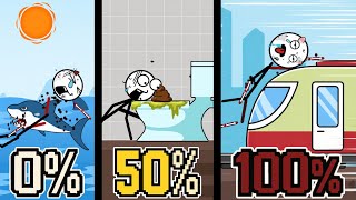 I Pranked 100% STICKMAN in Kick Loser screenshot 3