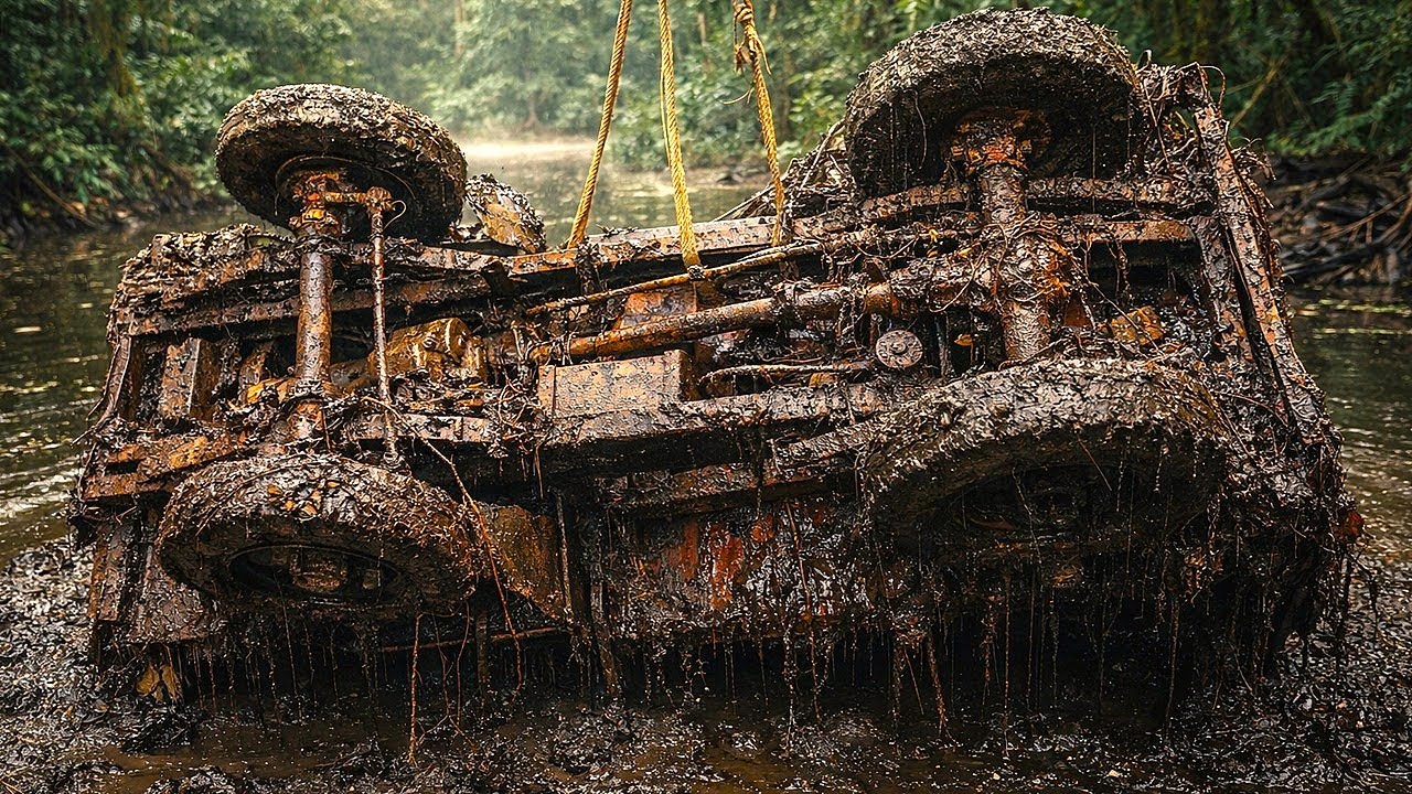 Restoring a Wrecked, Flooded Dump Truck – Severely Damaged Engine Overhaul / Restorations King