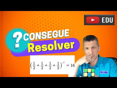 Desafio da Internet: potência de base (1/2 + 1/2 + 1/2 + 1/2)