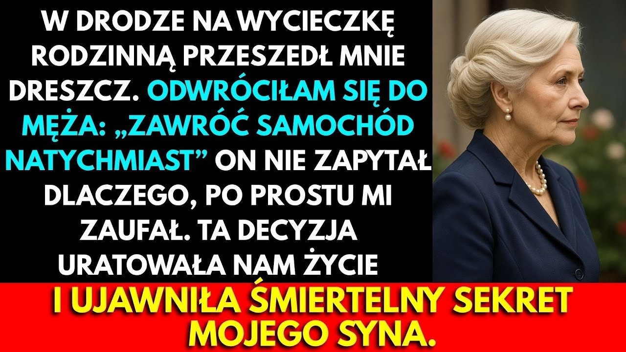 Powiedziałam Mężowi  Zawracaj Samochód… To Co Znalazłam W Torbie Syna Zniszczyło Moje Życie