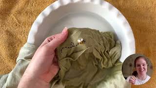 How to Rinse Off a Wash Away Embroidery Sticker