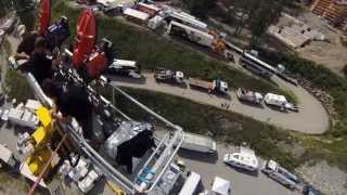 Globecast - Timelaps Risoul Tour de France 2014
