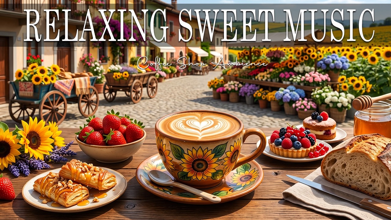 Relaxing Sweet Jazz ☕ Bossa Nova instrumental for Studying