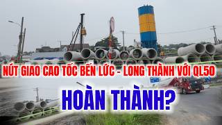 Construction starts on the Ben Luc - Long Thanh Expressway and National Highway 50 interchange | ...