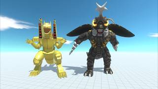 Cybersaur X & Showa Megalon – An Amazing Duo - Animal Revolt Battle Simulator screenshot 5
