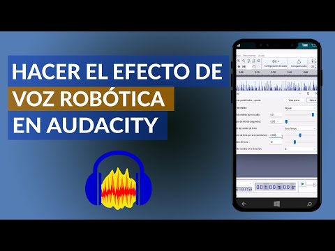 ¿Cómo hacer el efecto de voz robótica en AUDACITY? - Fácil y rápido