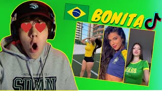 Miniatura de vídeo de "AS MULHERES SÃO LINDAS!! 🍑 | American Reacts to Brazilian TikToks 🇧🇷 🇺🇸"