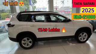 2025 New Tata Safari Pure X Model 🔥 New Updated futures | Price ?