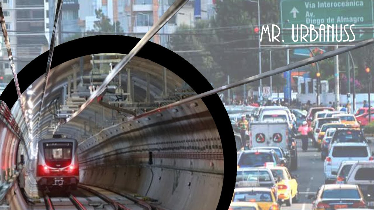Metro de Quito sobre y bajo el suelo