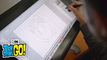 Tips for Drawing Cartoons - Draw With Me | Teen Titans GO! | Cartoon Network