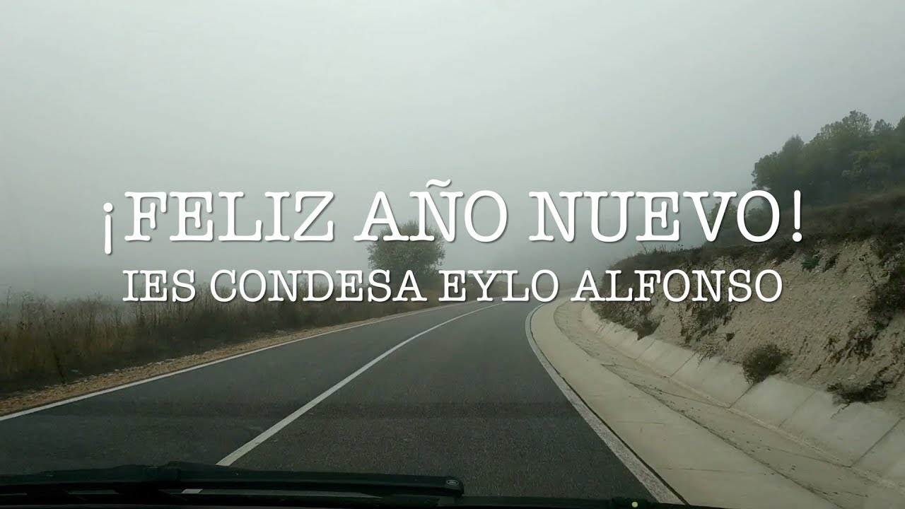 ¡FELIZ AÑO NUEVO! IES CONDESA EYLO 500 MILES