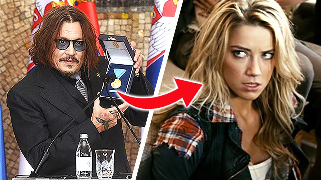 Amber Heard Furious After Johnny Depp Accepts Award