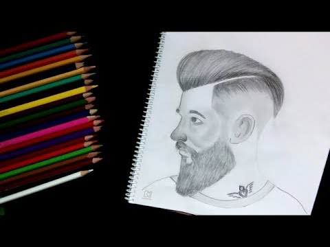 How To Draw Men Hair Styles || Men hair style || Only joy - YouTube