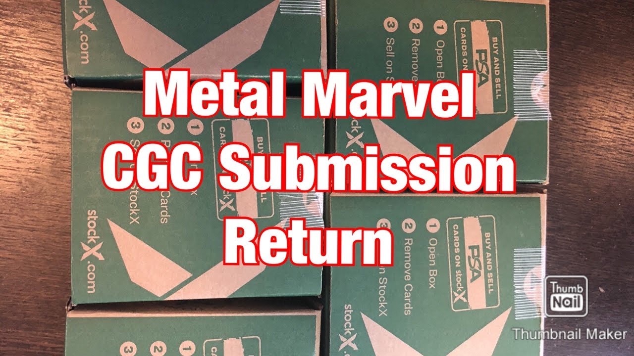 CGC 1995 Marvel Metal Submission Reveal Spider-Man, Hulk, Professor X and More