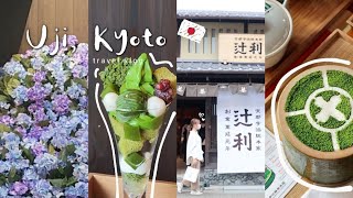 KYOTO vlog🇯🇵 | trip to Uji, matcha desserts, cozy vibe, explore city,  ramen 🍜
