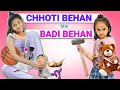 BADI vs CHHOTI BEHAN | बड़ी vs छोटी बहन | MyMissAnand