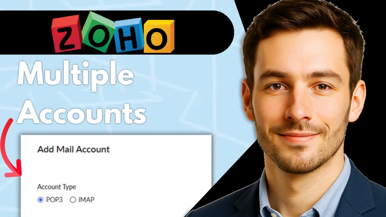 How to Add Multiple Accounts In Zoho Mail | App | 2025 Guide - YouTube