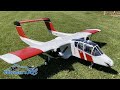 Roys rough landing  custom flightline ov10 bronco 1400mm rc warbird