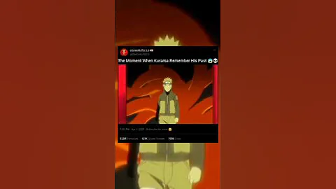 THE MOMENT WHEN KURAMA REMEMBER HIS PAST 😱 NARUTO AND MINATO DEATH STARE 🥶☠️