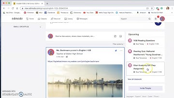 Submitting Assignments on Edmodo