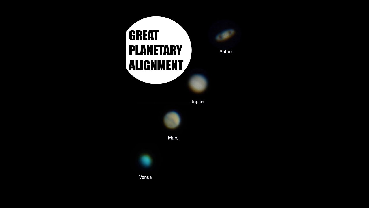 Great planet. Planetary alignment.