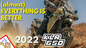 De nieuwe Kawasaki KLR650 uit 2022 is de beste KLR ooit. Dit is waarom. (gedetailleerde wijzigingen)