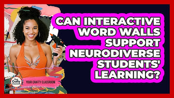 Can Interactive Word Walls Support Neurodiverse Students