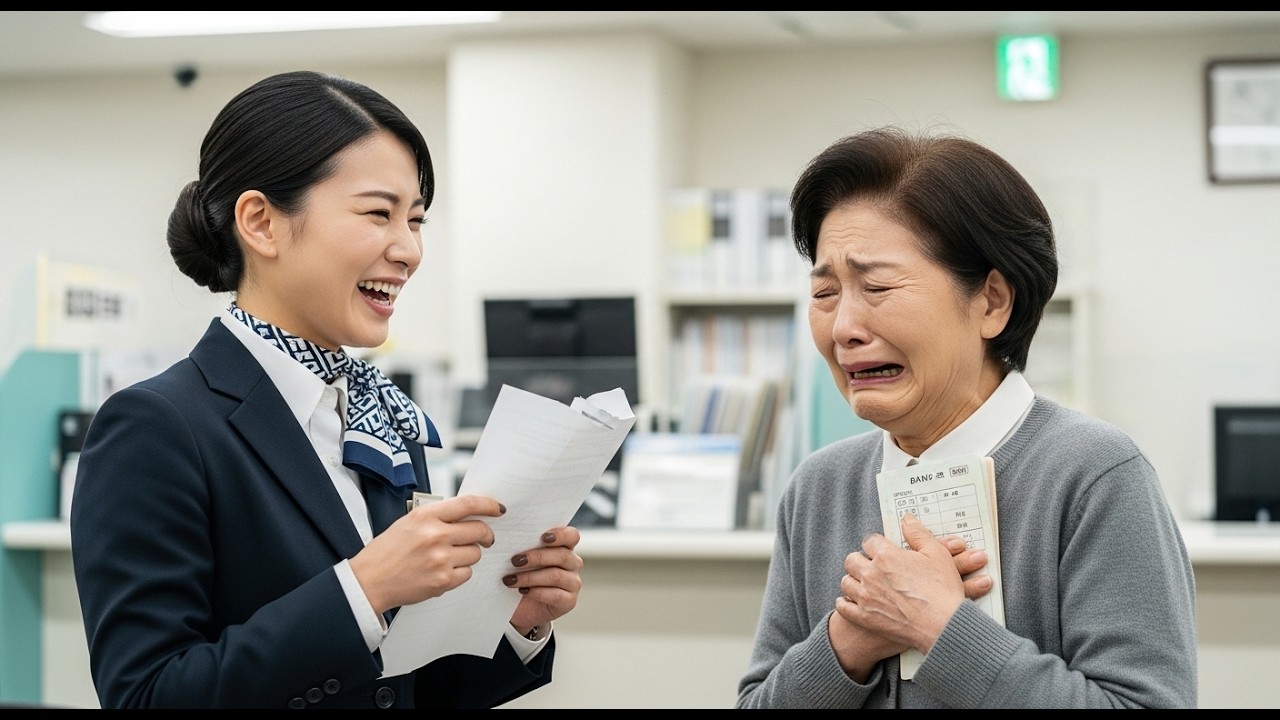銀行員「51円のゴミw捨てときますね」ボロ通帳がビリビリに→それは亡き夫が50年届けた愛の記録だった。お婆さん「頭取を呼びます」翌日、支店が消えた…
