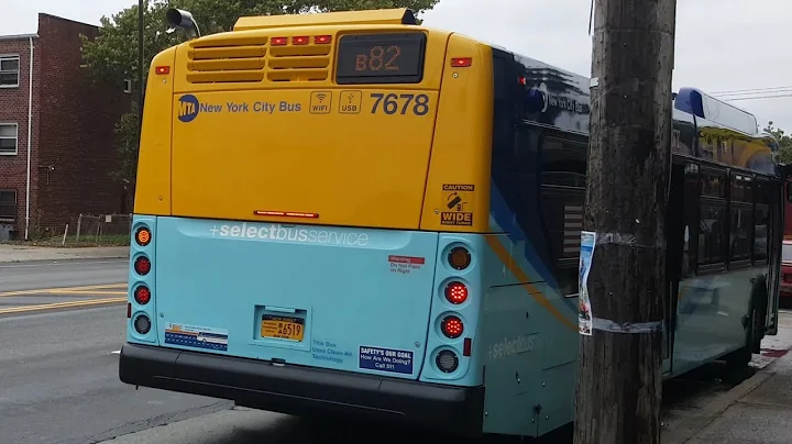 2018 New Flyer XD40 #7678 as B82 - 24 Ave , Cropsey Ave