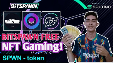 BITSPAWN REVIEW! SOLANA GEM PLAYING GAMEFi FOR ESPORTS !EARNING 2021 ONLINE