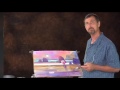 Granulation in Watercolor with Don Andrews, learning to mix your colors on the page