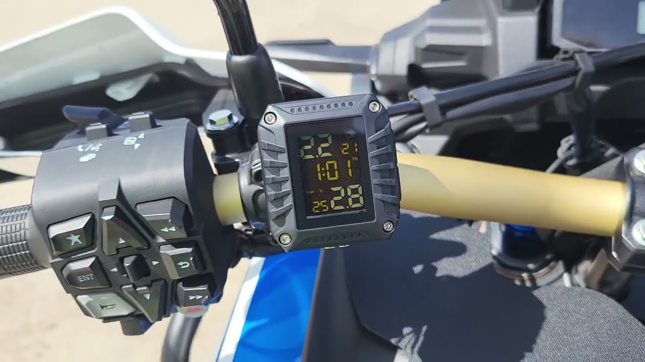 Tpms ó monitoreo presion neumaticos para moto