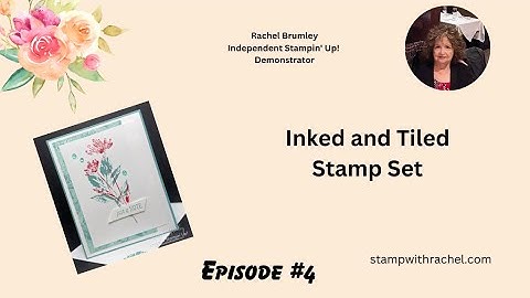 Inked and Tiled Stamp Set