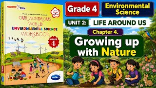 Std-4 Evs | Ch: 4 Growing up with Nature | Vikas Workbook Solution | Unit: 2 Ch: 4 | #newsyllabus