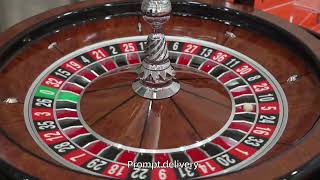 YH Luxury Casino Roulette Table | Premium Gaming Equipment for High-End Entertainment Venues
