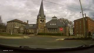 Salisbury Maryland DOWNTOWN district Early March 2022