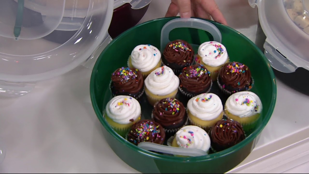 Lock & Lock Pie Carrier with Handle on QVC YouTube