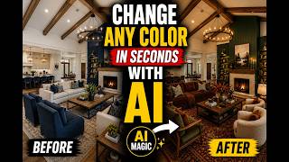 Change ANY Color in Your Room in Seconds With AI