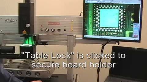 QFN / MLF Rework with ATCO model AT-GDP Placement & Rework Station