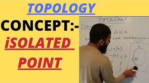 Isolated point // Topology @MBMATHEMATICS