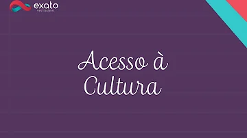 Quais as consequências da falta de acesso à cultura?