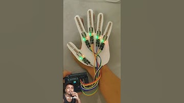 "Smart हाथ Glove with Arduino" #Arduino #TechInnovation #Robotics #Electronics #DIYProject