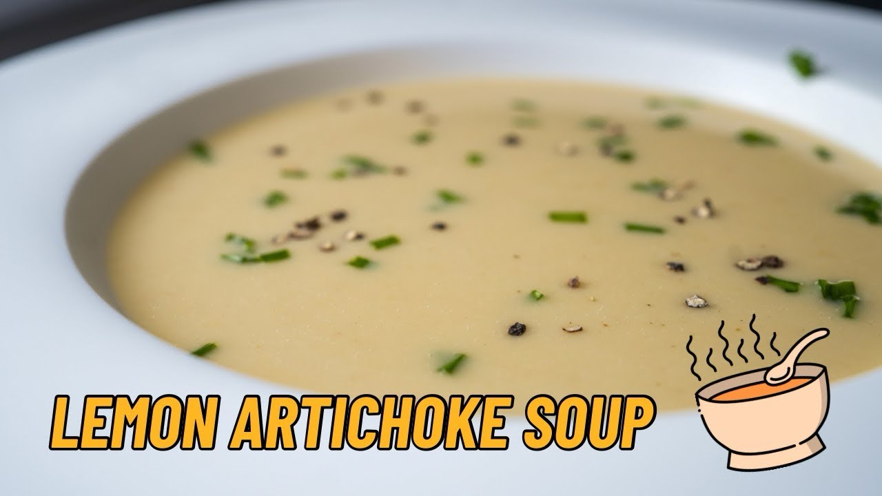 Лучший осенний лимонный суп с артишоками | Простой и полезный рецепт