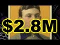 $2.8 Million Most Valuable Baseball Card: Honus Wagner T206 の動画、YouTube動画。