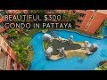 My Cheap $300 condo in Pattaya Thailand | Seven Seas Condo